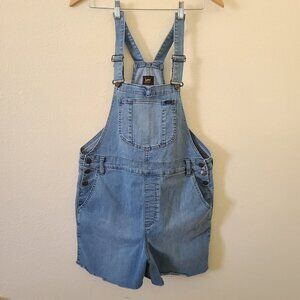 Lee Relaxed Fit Heritage Shortall Size L Distressed Stretch Frayed Hem